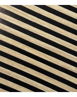 Декоративные самоклеющиеся 3D панели для стен имитация рейки коричнево черная 660*670*4мм. ПВХ. Артикул P1